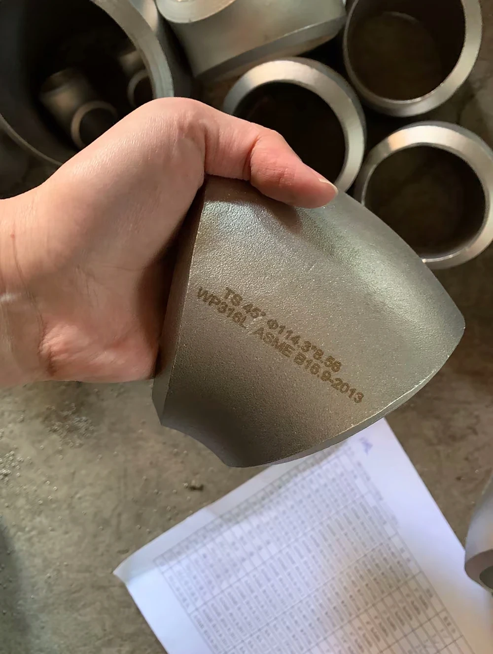 Steel Pipe 45° Elbow​