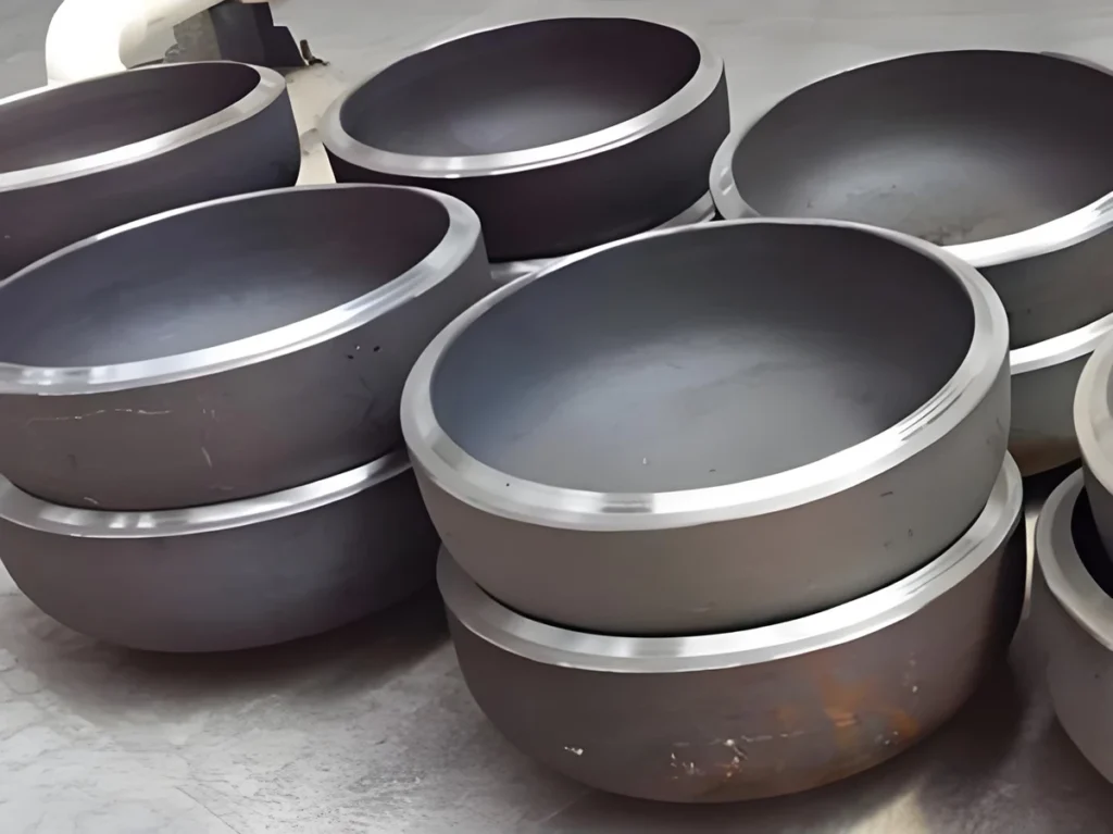 large diameter steel pipe end caps