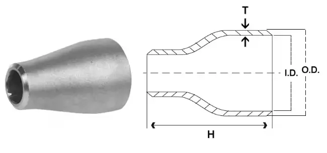 Concentric Reducer Diagram_