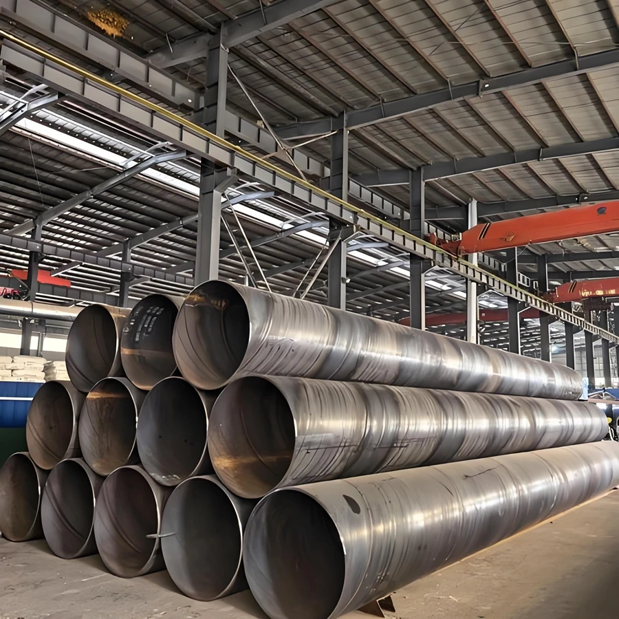 Spiral steel pipe