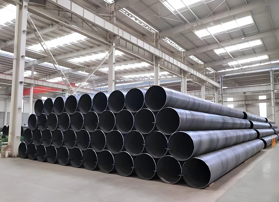 Spiral steel pipe