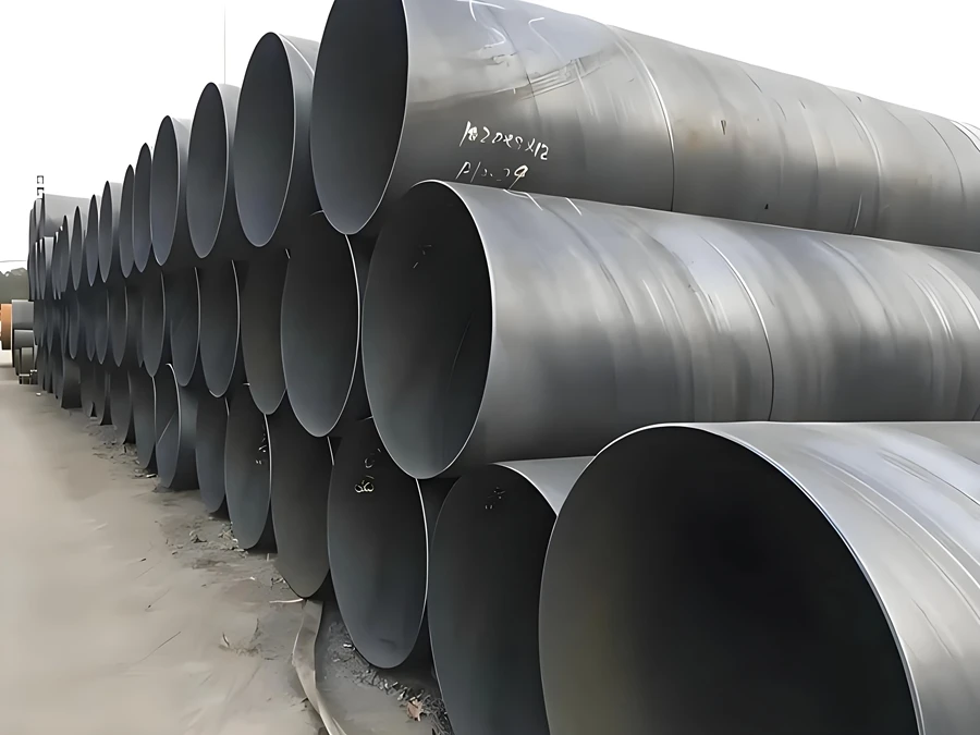 Spiral steel pipe