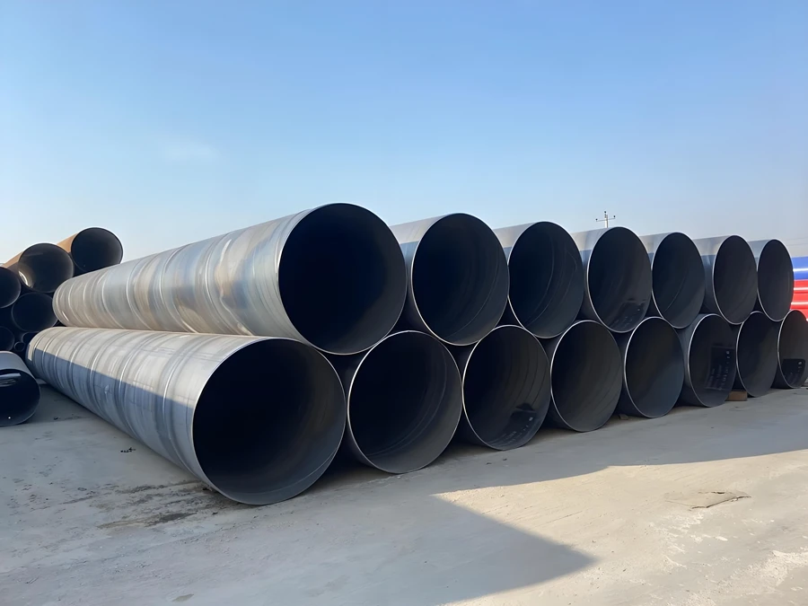 Spiral steel pipe