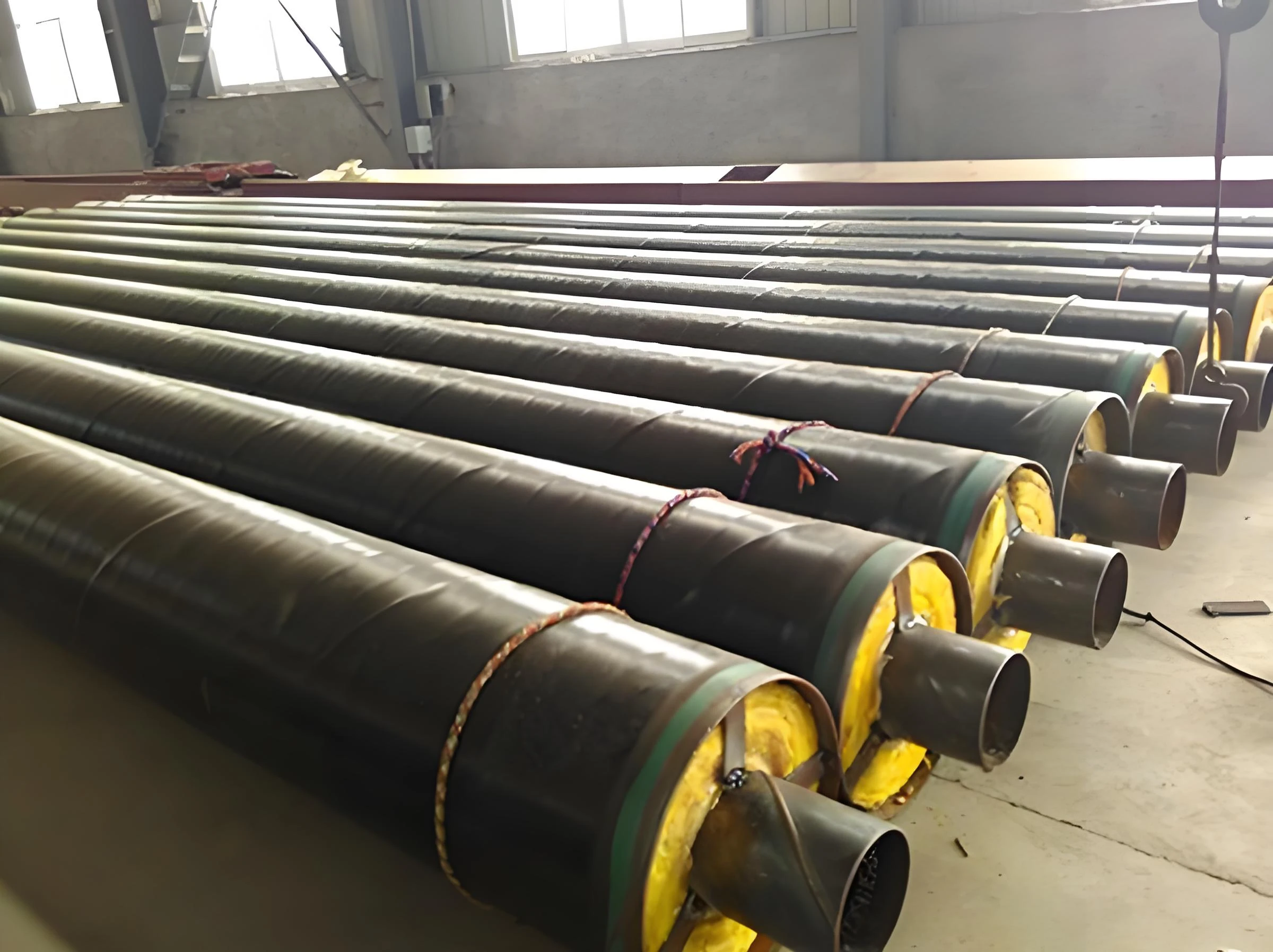 Steel Jacketed Insulated Pipe