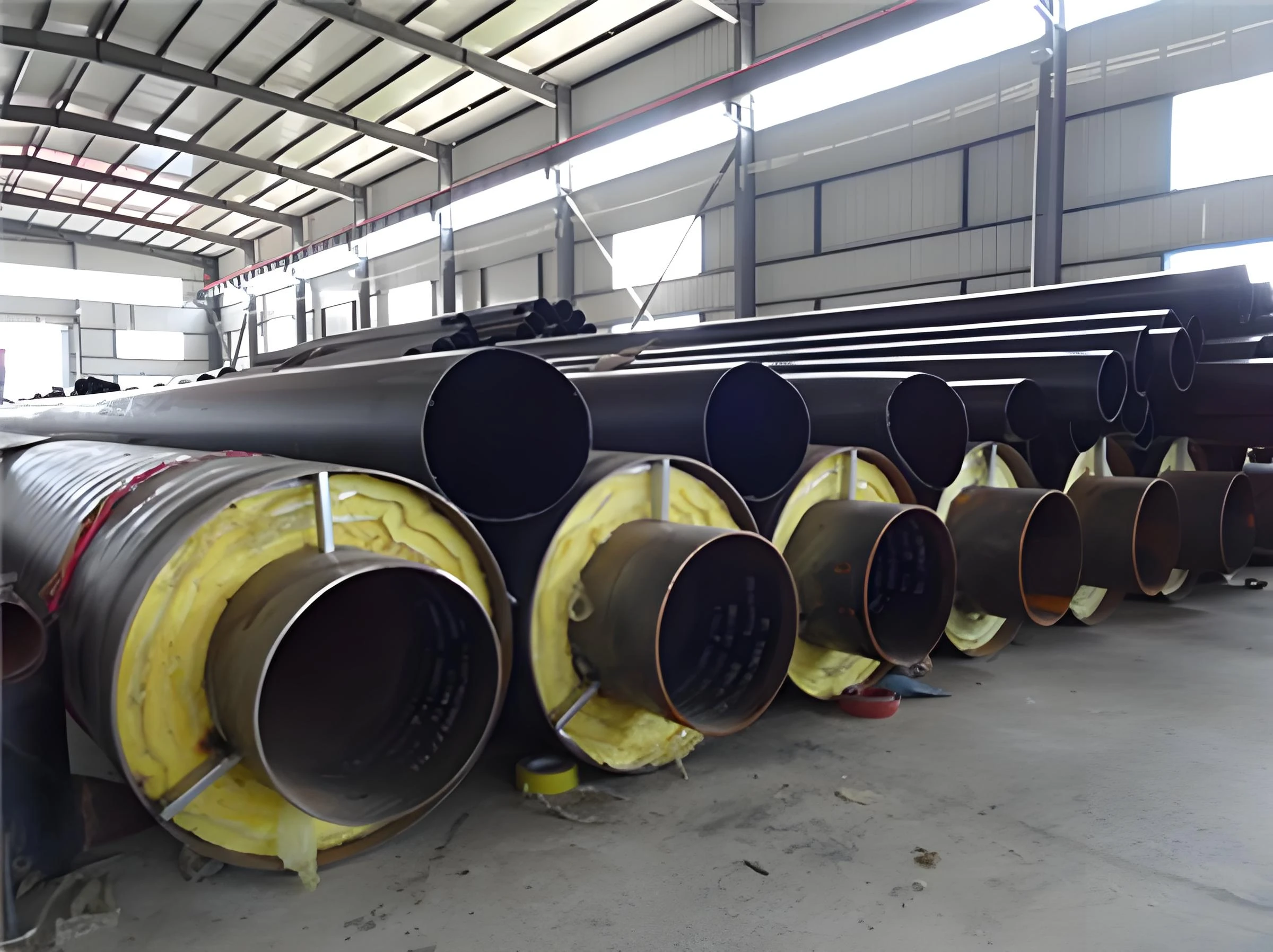 Steel Jacketed Insulated Pipe