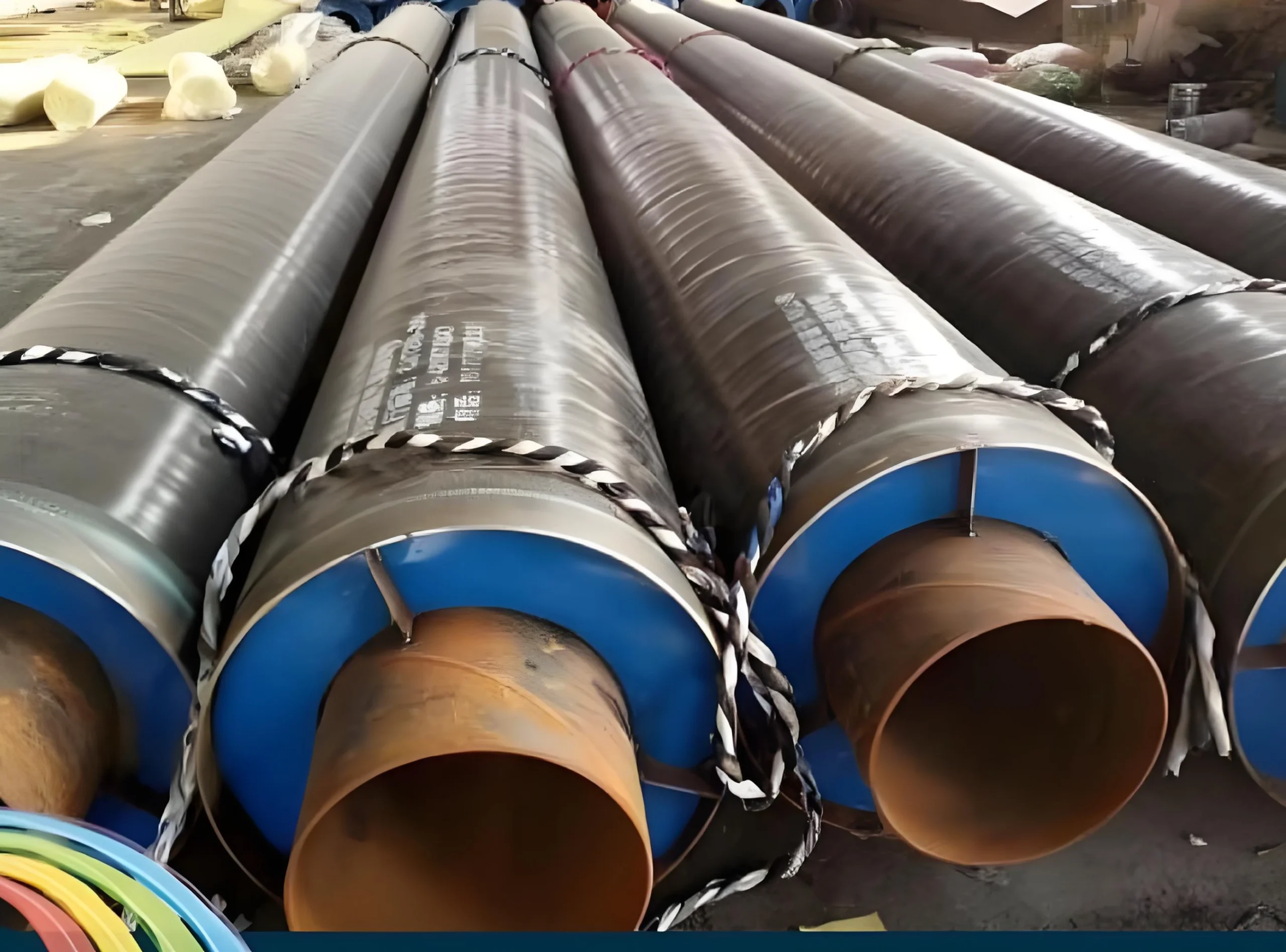 Steel Jacketed Insulated Pipe