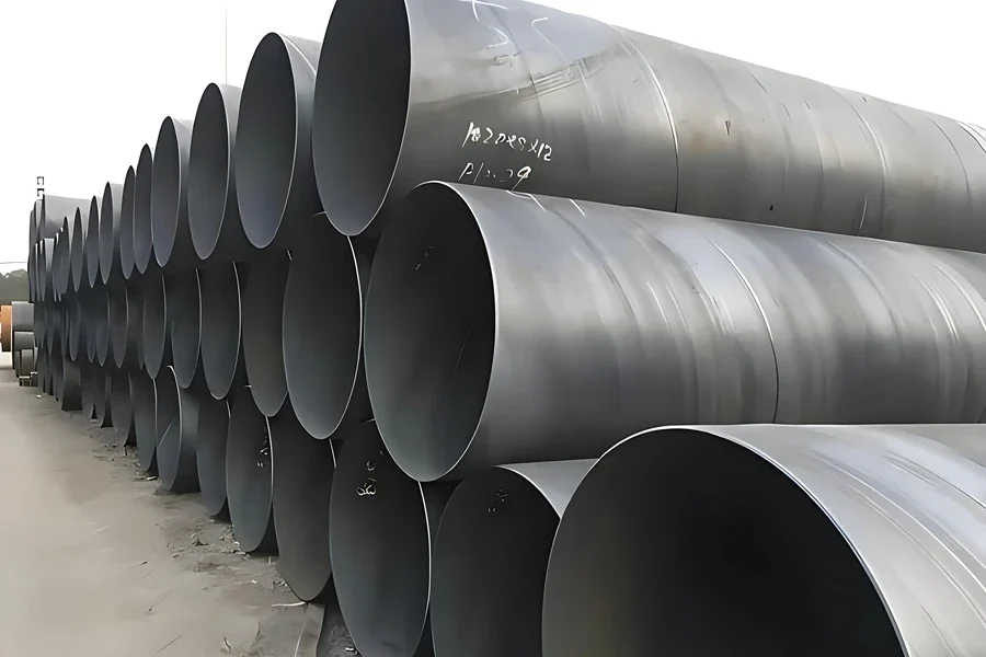 Spiral steel pipe